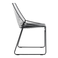 Zelo Outdoor Side Chair w/ Seat Pad - Stackable