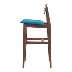 Risom C375 Bar Stool - Seat Upholstered