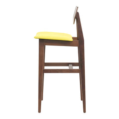 Risom C375 Bar Stool - Seat Upholstered