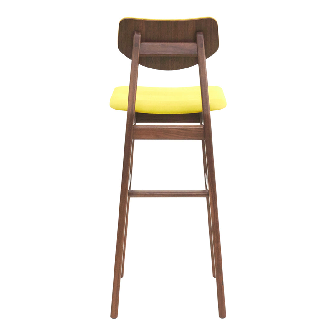 Risom C376 Bar Stool - Fully Upholstered