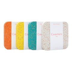 Rubber Cork Coasters - Set of 4