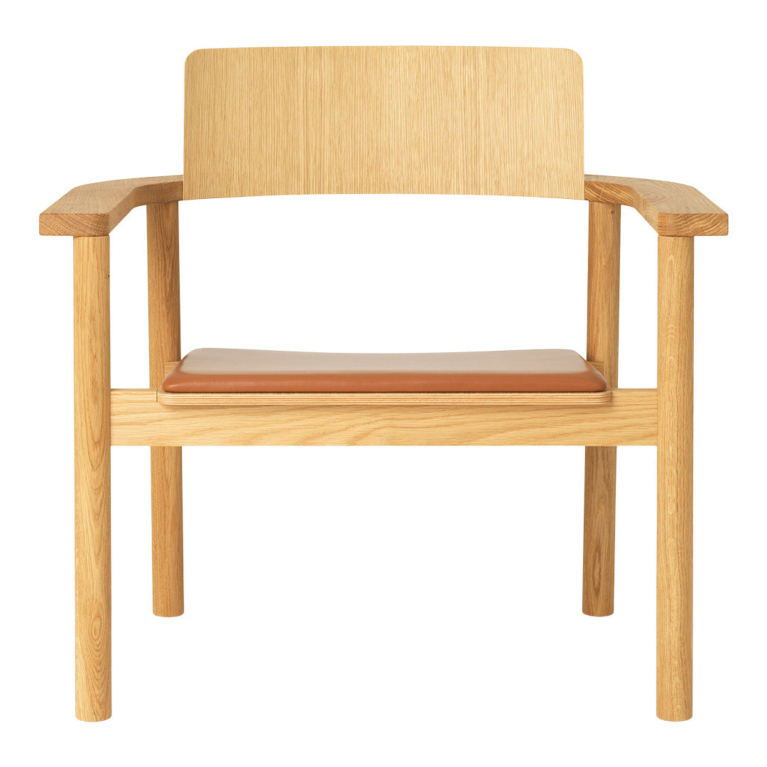 Rudi Lounge Armchair - Seat Upholstered