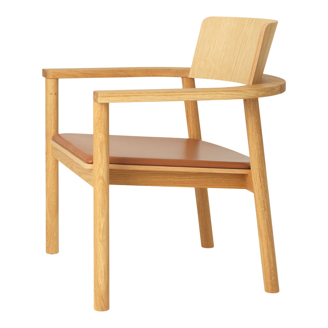 Rudi Lounge Armchair - Seat Upholstered