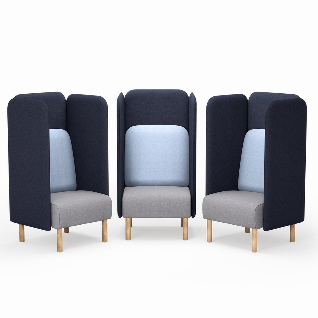 August Sound-Absorbing Armchair - Tall Back