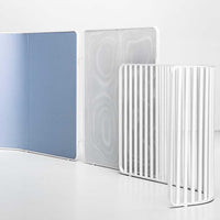 Screen Tubes Left L-Shape Room Divider