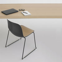 Seela Side Chair - Sled Base, Unupholstered