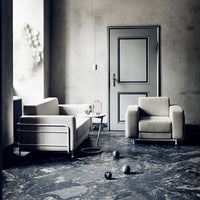 Silver Chair / Single Bed