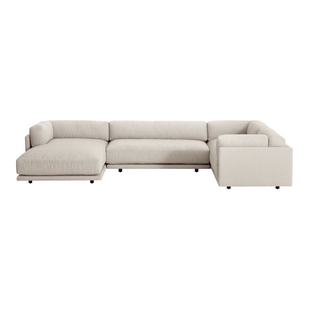 Sunday L Sectional Sofa w/ Left Arm Chaise