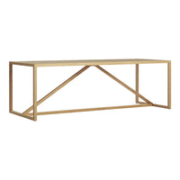 Minimalist light wood table with a sleek, natural finish and simple geometric design. Perfect for modern decor.