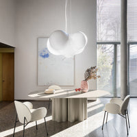 Teatro Magico - Oval Table - Single Base