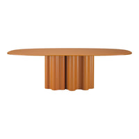 Teatro Magico - Oval Table - Single Base