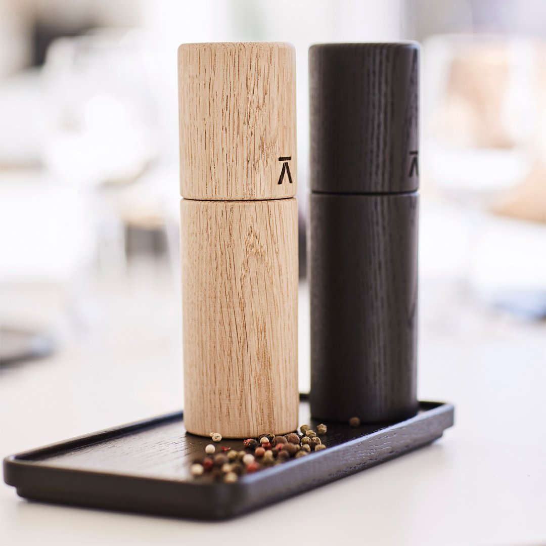 Personalised salt & pepper grinder set - Small - L