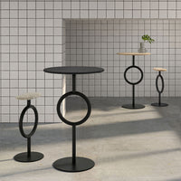 Totem Bar Stool - Upholstered Seat