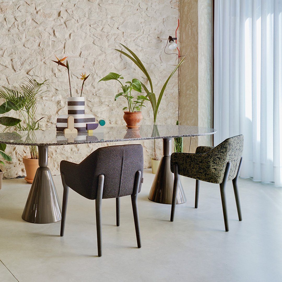 Nido Armchair - Wood Base