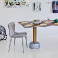 Tea Side Chair - Oak Base