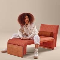 Diwan Chaise Longue w/ Fixed Back