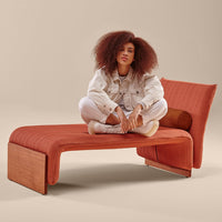 Diwan Chaise Longue w/ Fixed Back