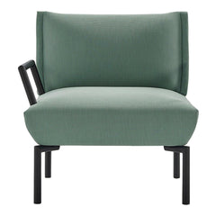 Click Chair Module w/ Metal Armrest