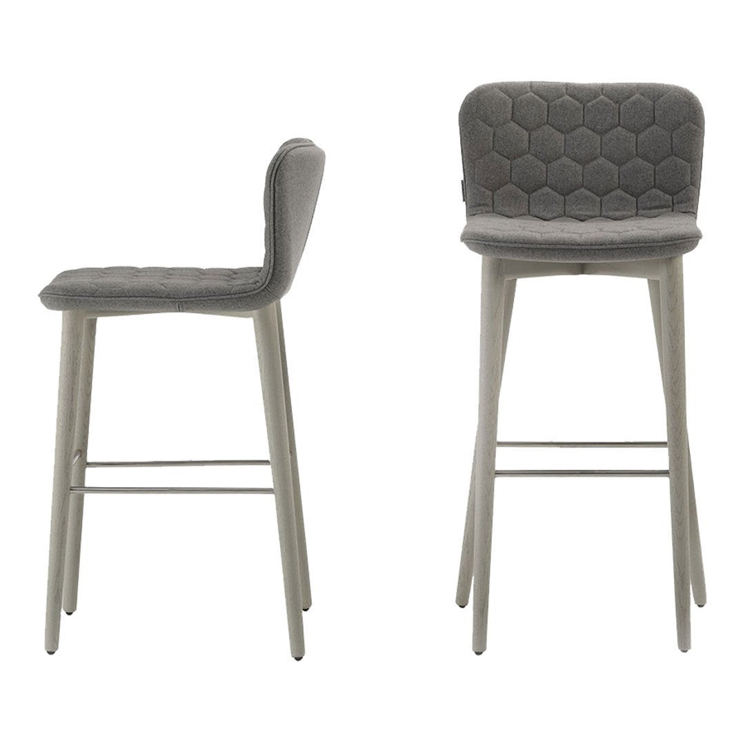 Tea Bar / Counter Stool - Oak Base