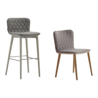 Tea Bar / Counter Stool - Oak Base