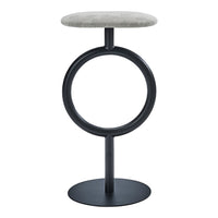 Totem Bar Stool - Upholstered Seat