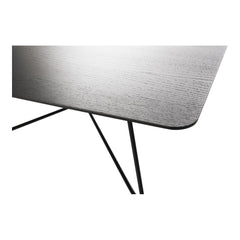 Scoop Sofa Table - Wooden Top