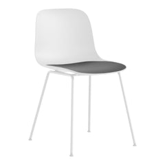 Seela Outdoor Side Chair w/ White Powder-Coated Frame