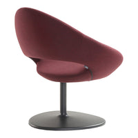 Shark Lounge Armchair - Disc Base, Swivel w/ Return