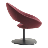 Shark Lounge Armchair - Disc Base, Swivel w/ Return