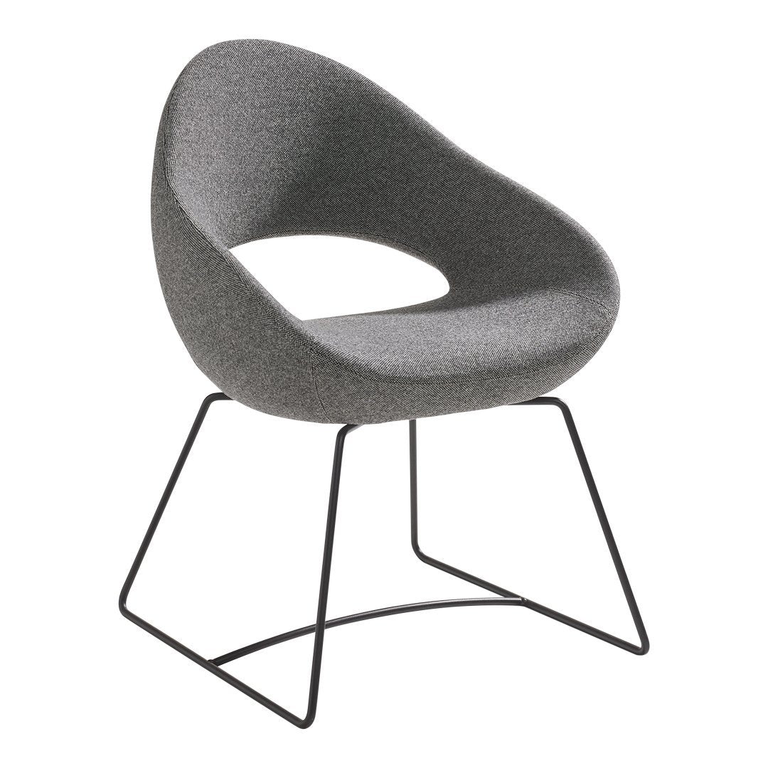 Shark Chair - Steel Wire, Sledge Base