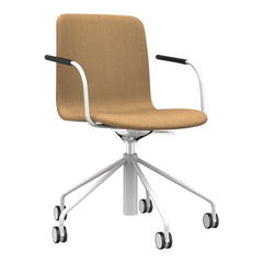 Sola Armchair - 5 Leg w/ Castors - Seat & Backrest Upholstered