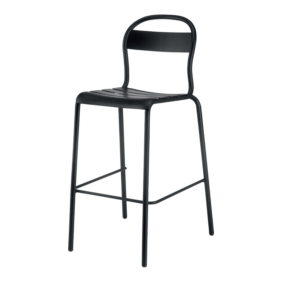 Stecca Outdoor Bar Chair - Stackable