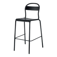 Stecca Outdoor Bar Chair - Stackable