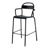 Stecca Outdoor Bar Chair - Stackable