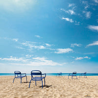 Stecca Outdoor Lounge Chair - Stackable