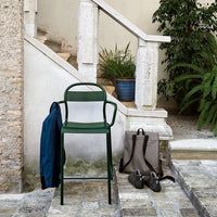 Stecca Outdoor Bar Chair - Stackable