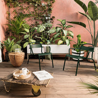 Stecca Outdoor Lounge Chair - Stackable