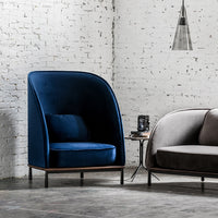 Arc High Back Lounge Chair