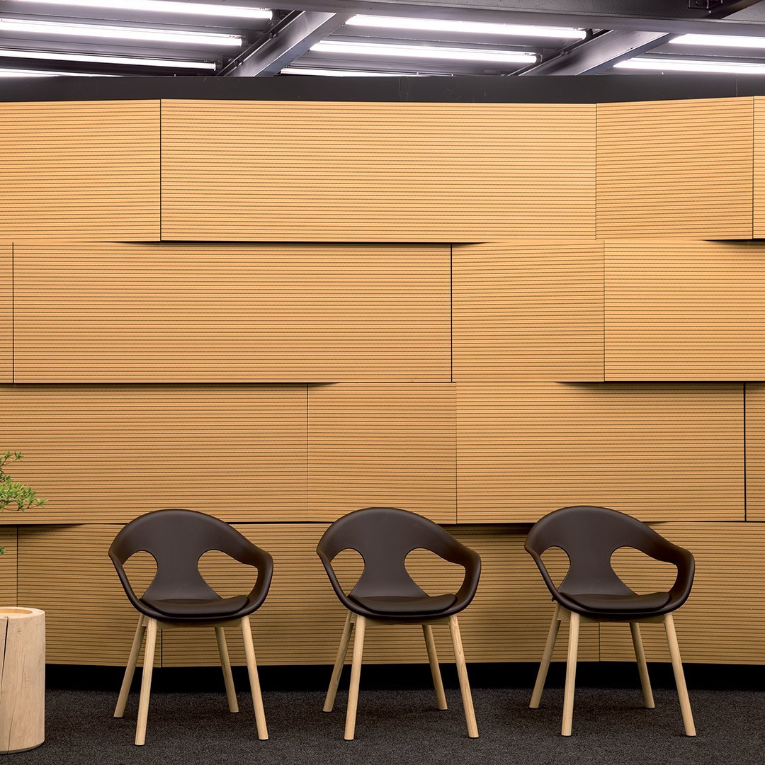 Sunny Armchair - Wood Legs - Seat Upholstered