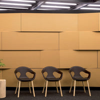 Sunny Armchair - Wood Legs - Seat Upholstered