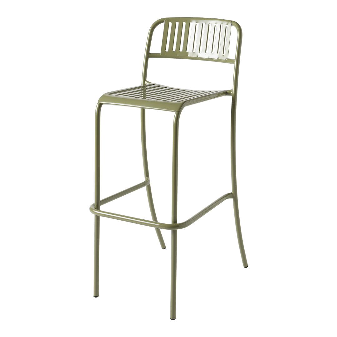 PATIO Outdoor Slatted High Chair - Stackable