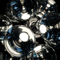 Globe LED Burst Chandelier