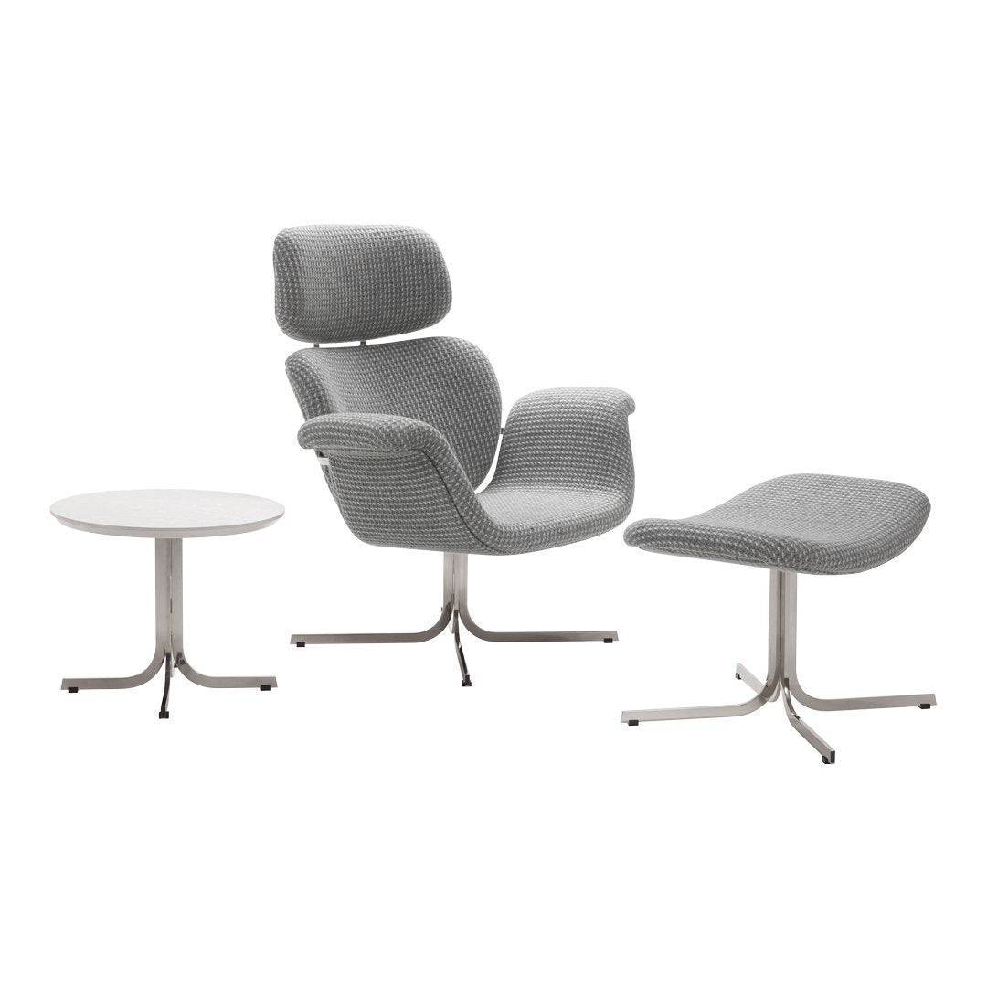Tulip Lounge Chair - Cross Base