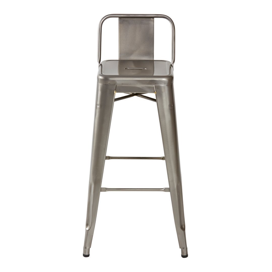 Small Backrest Stool - Outdoor