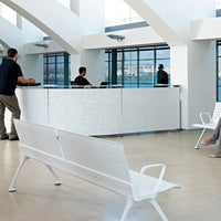 Transit Beam Bench - Steel - Large Seats