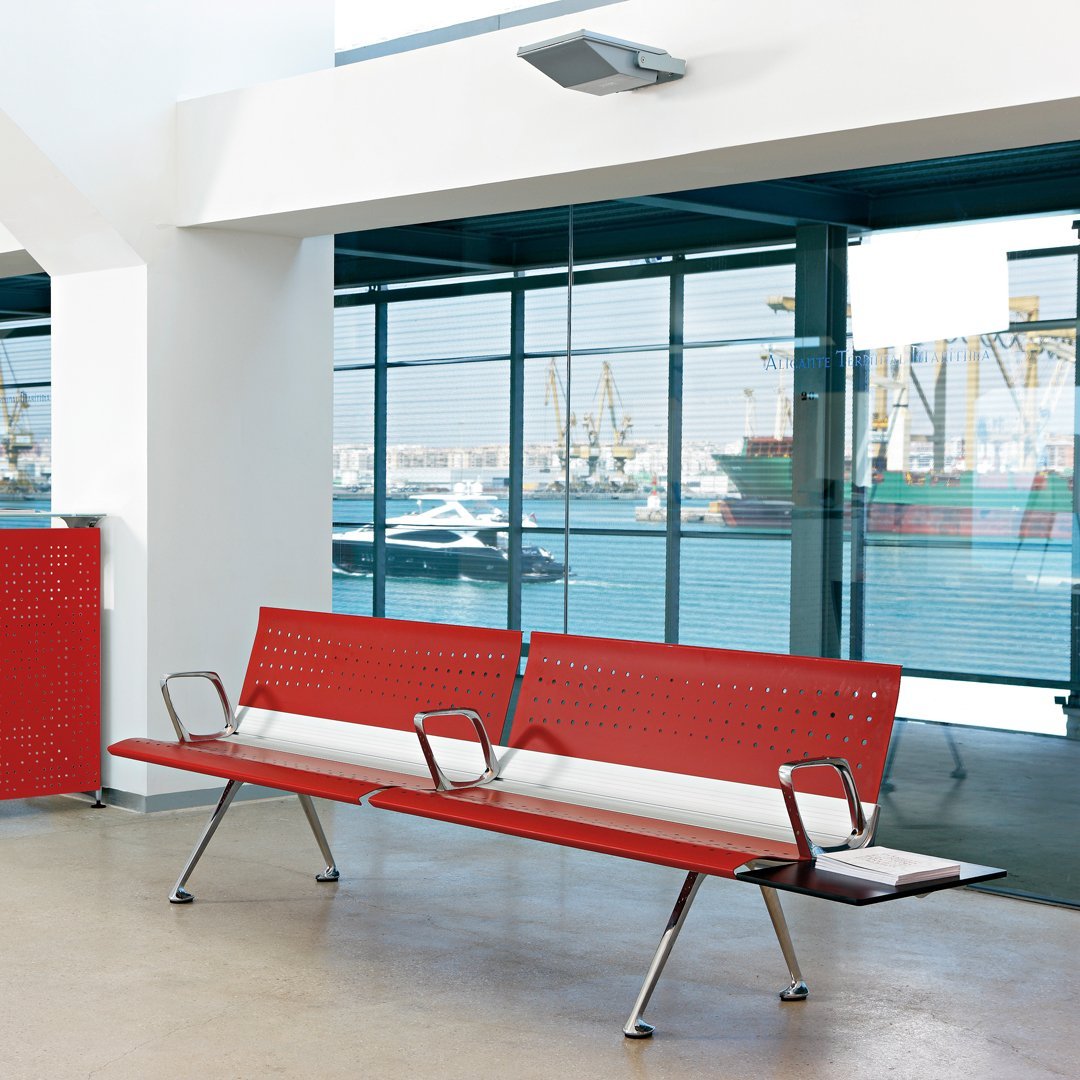 Transit Beam Bench - Steel - Large Seats