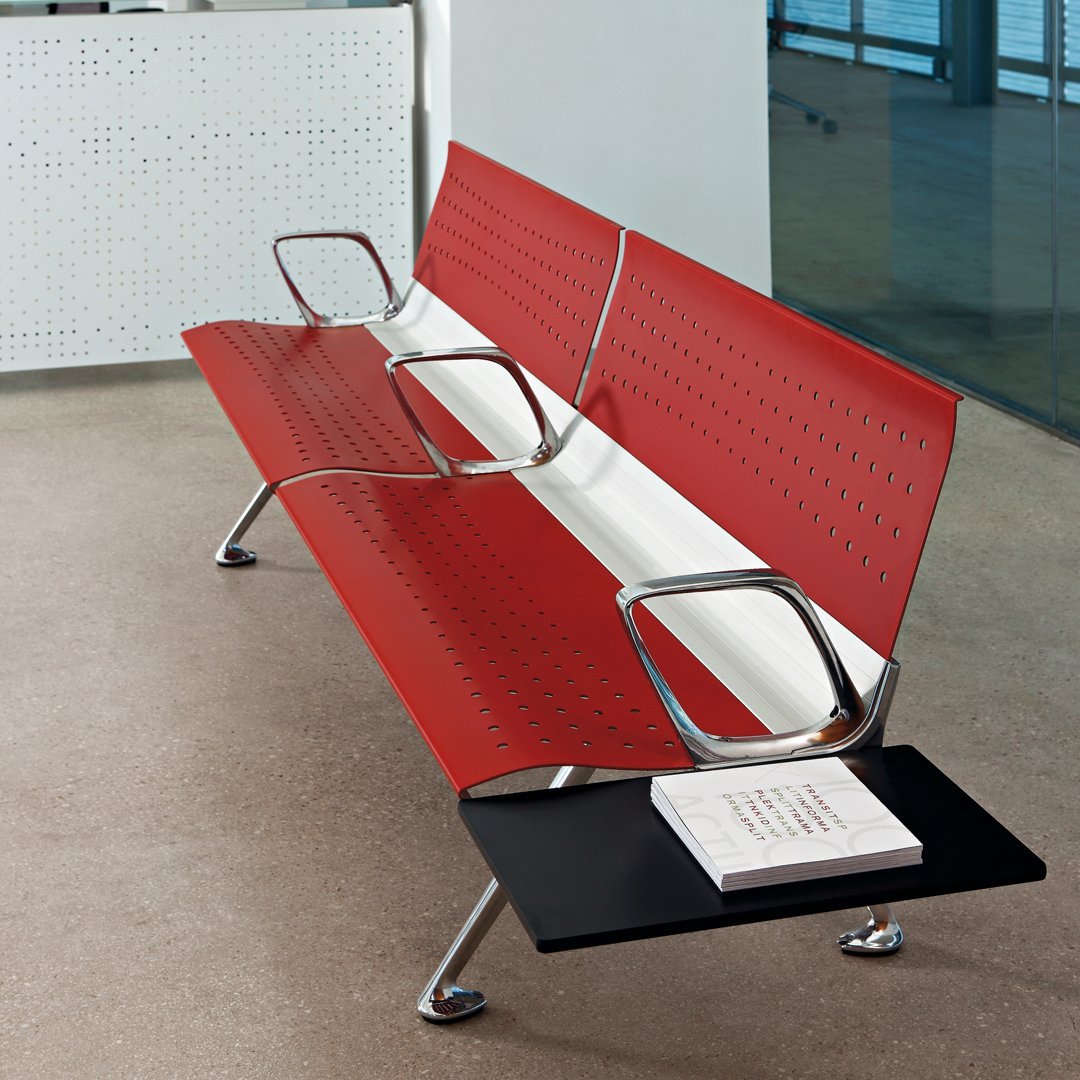 Transit Beam Bench - Steel - Large Seats