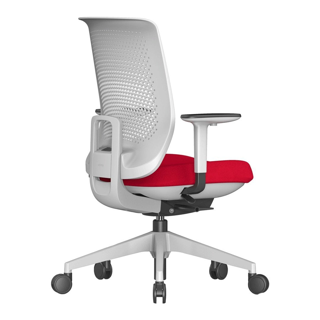 Trim 40 Office Chair - White Shell
