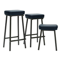 Tubby Tube Bar/Counter Stool - Upholstered