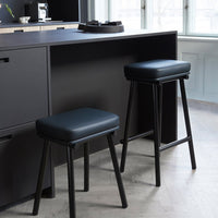 Tubby Tube Bar/Counter Stool - Upholstered